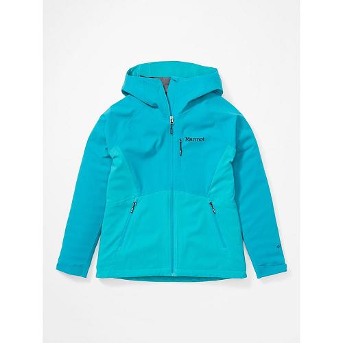 Marmot Softshell Jacket Blue NZ - ROM 2.0 Jackets Womens NZ4536120